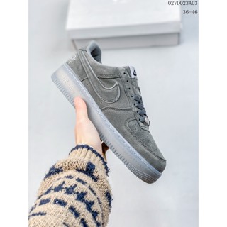 Nike Air Force 1 Low Air Force No. ของแท้ รองเท้าผ้าใบลําลอง ข้อต่ํา เข้ากับทุกการแต่งกาย สไตล์สปอร์ต 1 ชิ้น