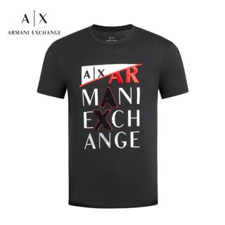 Armani Exchange - เสื้อยืด ผ้าฝ้าย สําหรับผู้ชาย