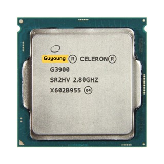 ถาดประมวลผล CPU Celeron G3900 2.8GHz 2M SR2HV LGA 1151