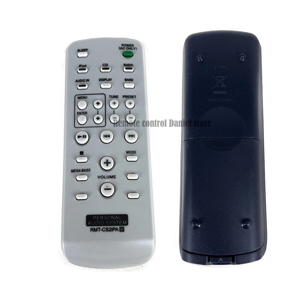 เครื่องเสียง Sony ใหม่เปลี่ยนรีโมทคอนโทรล RMT-CS2iPA สําหรับ Sony Audio System ZS-S4iP ZS-S2iP ZSS4i