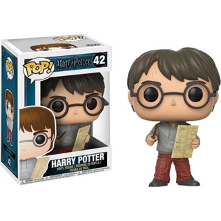 Funko Pop! ฟิกเกอร์ไวนิล Harry Potter (W/ Marauders Map) #42 ใหม่