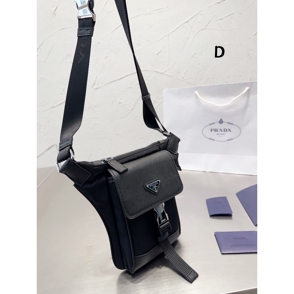 Prado's New Camera Bag Men's and Women's Crossbody Bag Mobile Phone Bag  (With Box）