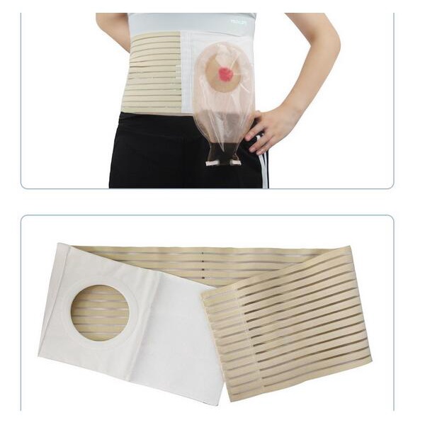 ออสโตมี เข็มขัดรัดหน้าท้อง ยืดหยุ่น ระบายอากาศ กันแผลเป็น สี่ฤดูกาล