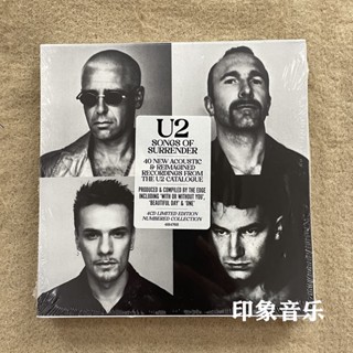 ใหม่ อัลบั้มซีดี U2 Songs Of Surrender 4CD 2023 Remake T0423