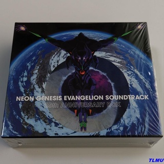 ใหม่ กล่องซีดี EVA ลาย Evangelist NEON GENESIS EVANGELION ครบรอบ 25 ปี 5 แผ่น B0609