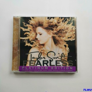 ใหม่ แผ่น CD เพลงแพลตตินัม Taylor Swift Fearless B0609