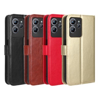 เคสโทรศัพท์มือถือหนัง ฝาพับ พร้อมช่องใส่บัตร และสายคล้อง สําหรับ Oukitel Oukitel C32
