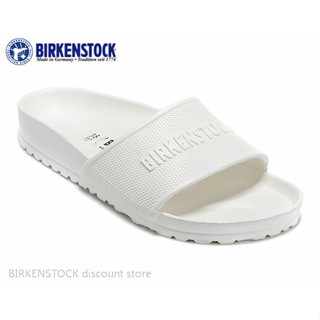 Birkenstock รองเท้าแตะชายหาด EVA สไตล์คลาสสิก สีขาว สําหรับผู้ชาย ผู้หญิง ไซซ์ 35-43