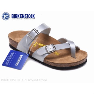 Birkenstock Mayari รองเท้าแตะหนัง คลาสสิก สําหรับผู้ชาย ผู้หญิง 34-46