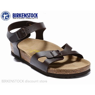 Birkenstock Rio รองเท้าแตะ คลาสสิก เนื้อแมตต์ สีน้ําตาล สําหรับผู้ชาย ผู้หญิง 34-46