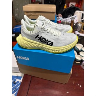 [พร้อมส่ง] ขายดี HOKA ONE CARBON X2 รองเท้าวิ่ง ดูดซับแรงกระแทก สีเทา สีเหลือง สีดํา 2022