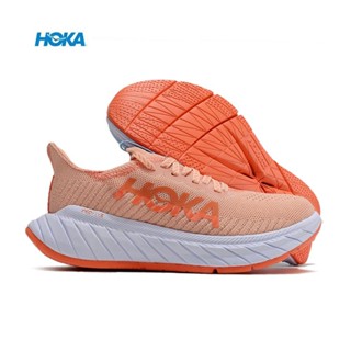 [พร้อมส่ง] Hoka ONE CARBON X3 รองเท้าวิ่ง สีชมพู สีฟ้า สําหรับผู้ชาย และผู้หญิง 2023