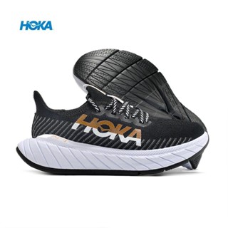 [พร้อมส่ง] Hoka ONE CARBON X3 รองเท้าวิ่ง สีดํา สีขาว สําหรับผู้ชาย และผู้หญิง 2023