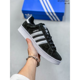 Adidas Clover Campus รองเท้ากีฬา รองเท้าสเก็ตบอร์ด สไตล์เรโทร สําหรับผู้ชาย และผู้หญิง