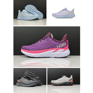 รองเท้าผ้าใบลําลอง รุ่น HOKA ONE Clifton 8 น้ําหนักเบา ระบายอากาศได้ดี ของแท้ เหมาะกับการวิ่ง