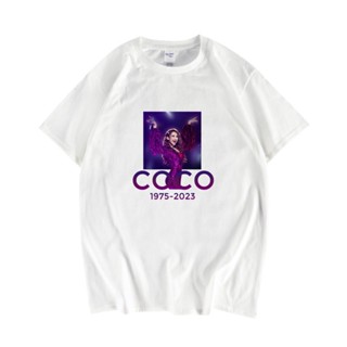 เสื้อยืดแขนสั้น ผ้าฝ้าย พิมพ์ลาย coco Lee 2023 Star Sl 2023 2023