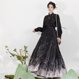 มาใหม่ Miya Yuyi Original Hanfu ชุดกระโปรงแฟชั่น สไตล์จีนย้อนยุค สําหรับผู้หญิง