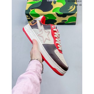 Original Bathing Ape BAPE SK8 Sta Low SK8 Series รองเท้าผ้าใบลําลอง เหมาะกับการเล่นกีฬา สเก็ตบอร์ด