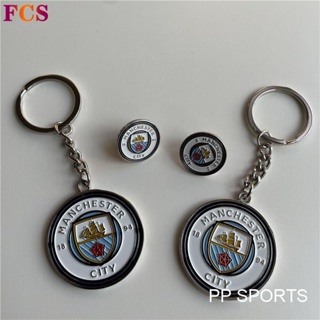 [FCS] เข็มกลัด รูป Manchester City Manchester City เหมาะกับของขวัญ สําหรับตกแต่งกระเป๋าเป้สะพายหลัง✔ของสะสม ของขวัญเพื่อน แฟนฟุตบอล