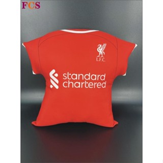 [FCS] หมอนอิง ลายทีม Liverpool 2324 Sarah สีแดง สําหรับตกแต่งบ้าน รถยนต์✔ของสะสม ของขวัญเพื่อน แฟนฟุตบอล