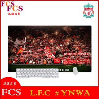 Fcs[fcc] พร้อมส่ง Liverpool Championship✔ แผ่นรองเมาส์ ลาย You Never Walk Alone เหมาะกับของขวัญวันเกิด สไตล์คลาสสิก สําหรับแฟนฟุตบอล