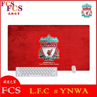 Fcs[fcc] พร้อมส่ง เมาส์ลิเวอร์พูล L.F.C✔ แผ่นรองคีย์บอร์ด ลายโลโก้ทีมฟุตบอล YNWA เหมาะกับของขวัญวันเกิด สไตล์คลาสสิก สําหรับเพื่อน