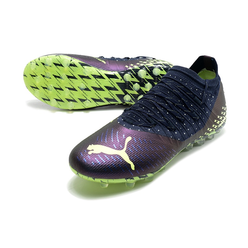 ของแท้ 100% FG Puma UltraFG Puma Ultra Products รองเท้าฟุตบอล รองเท้าวิ่ง กันลื่น