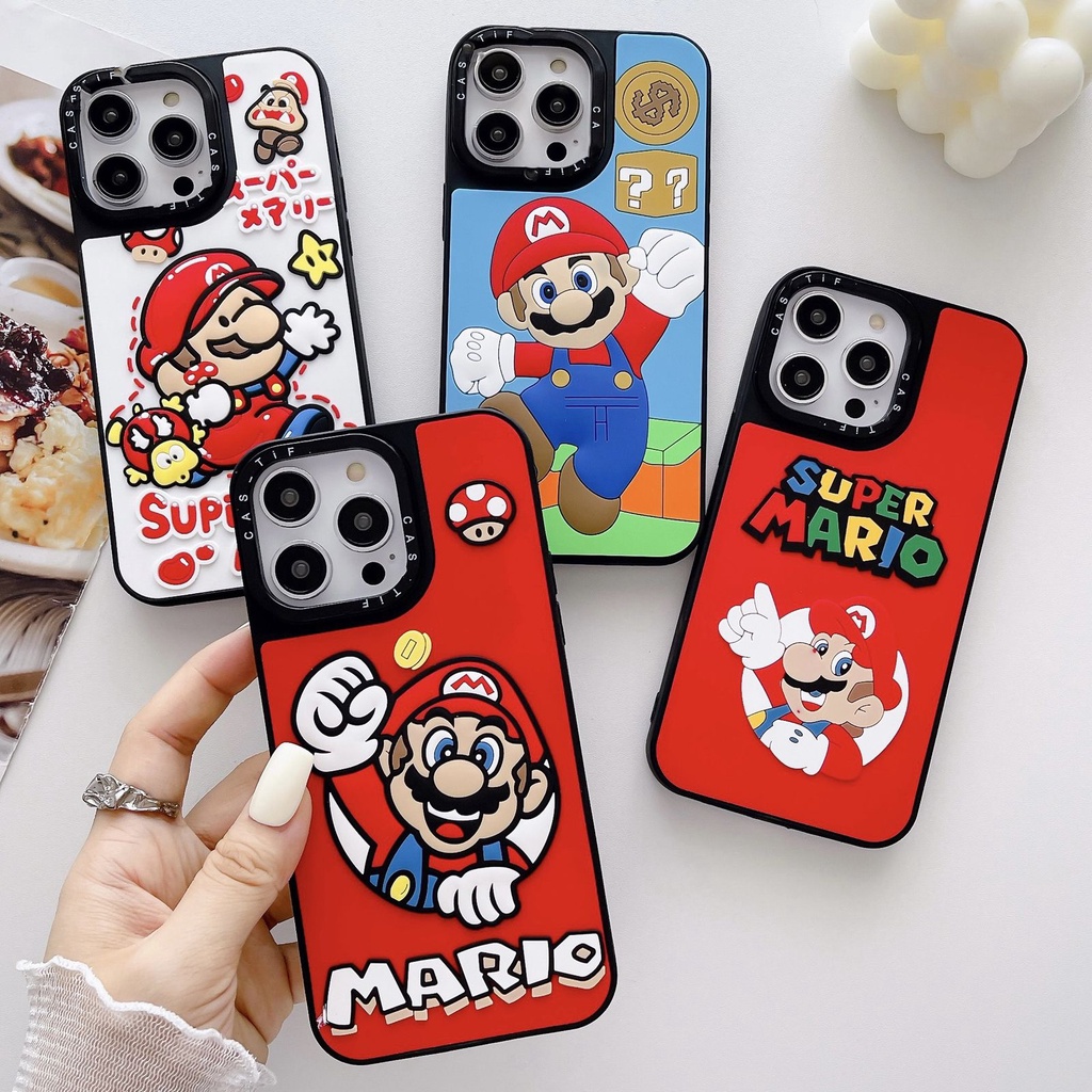 เคสโทรศัพท์มือถือ ลาย Nintendo Super Mario สําหรับ iPhone 7 8 SE2 7Plus 8Plus X XS XR XSMax 11 11Pro 11ProMax 12 12Pro 12ProMax 12Mini