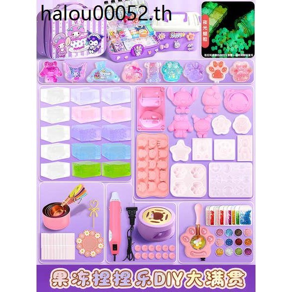 ชุดของเล่นแม่พิมพ์ขี้ผึ้งนิ่ม รูปกรงเล็บแมว diy สําหรับเด็กผู้หญิง ของขวัญวันเกิด