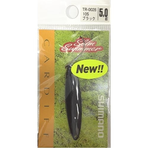 SHIMANO Cariff Area Spoon Slim Swimmer 5.0g TR-0028 10S สีดํา 713841 Lure Lure
