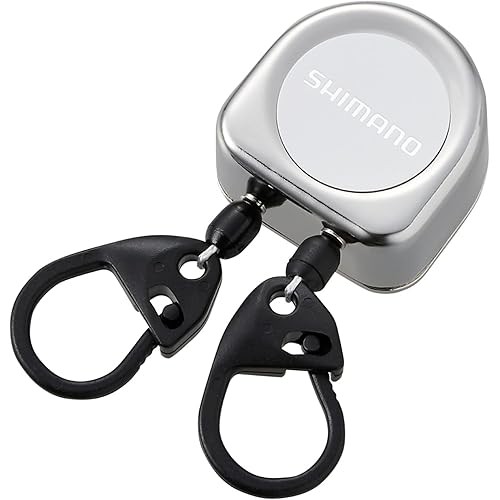 SHIMANO Double Pin-on Reel Metal PI-411R สีขาว
