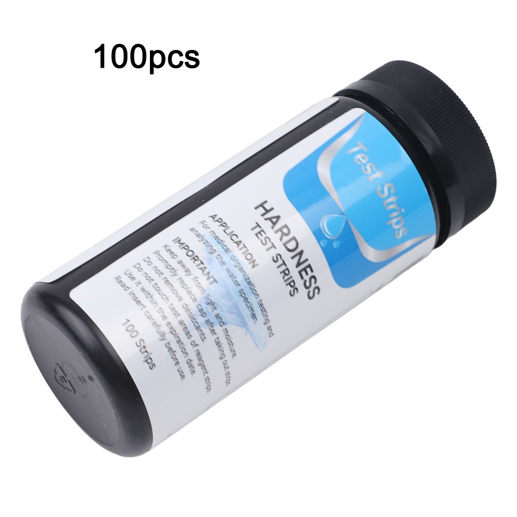 HOT 100PCS Water Total Hardness Test Strips Quick and Easy Test Kit 0-425 PPM