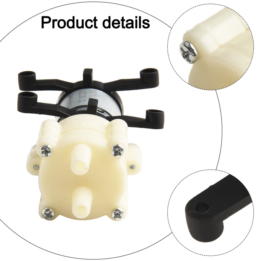 HOT Ready Stock Mini DC 6V to 12V R385 ปั๊มน้ําระบายความร้อนด้วยน้ําปั๊มไดอะแฟรมอากาศ EK1856