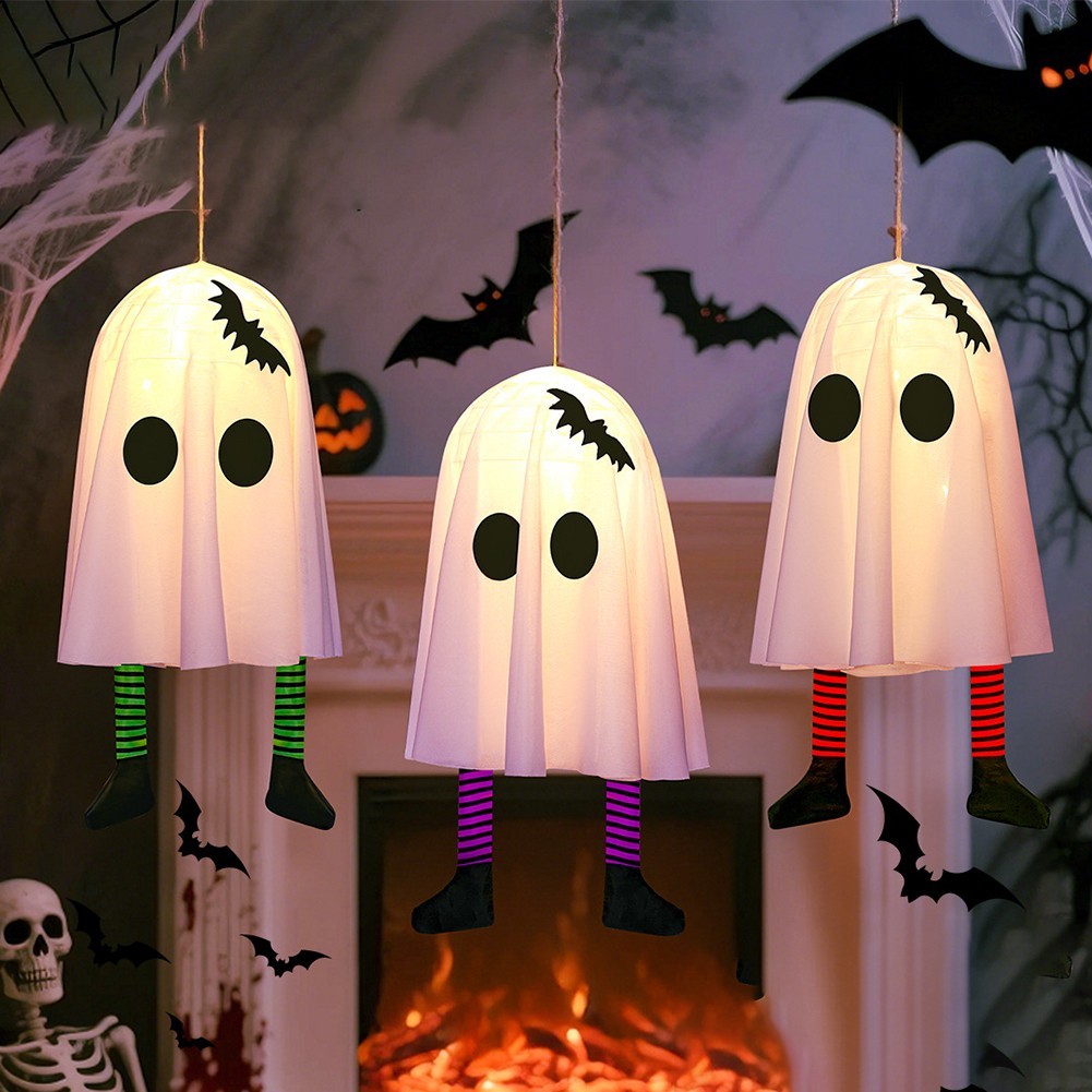 [bestshe 3-Pack Glowing Halloween specter : Spooky Outdoor Decor for Yards!