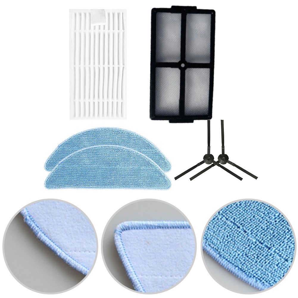 จัดส่งที่รวดเร็ว❤️สําหรับ iLife V9/V9 Pro/G9 หุ่นยนต์สูญญากาศอุปกรณ์เสริมแปรงด้านข้าง Hepa Filter Mo