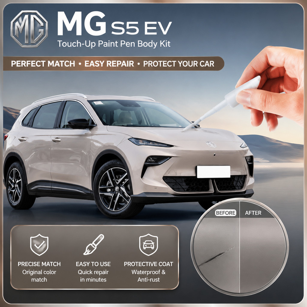 เหมาะสําหรับ MG S5 EV Touch-Up Paint Pen Body Kit mg s5 ev Auto Parts HB4R G2J8