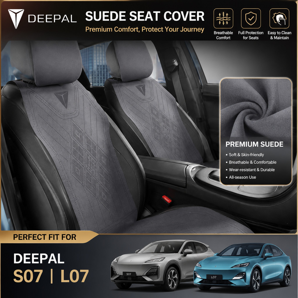 เหมาะสําหรับ DEEPAL S07 L07 Suede Seat Cover deepal l07 s07 RIXG อะไหล่รถยนต์.