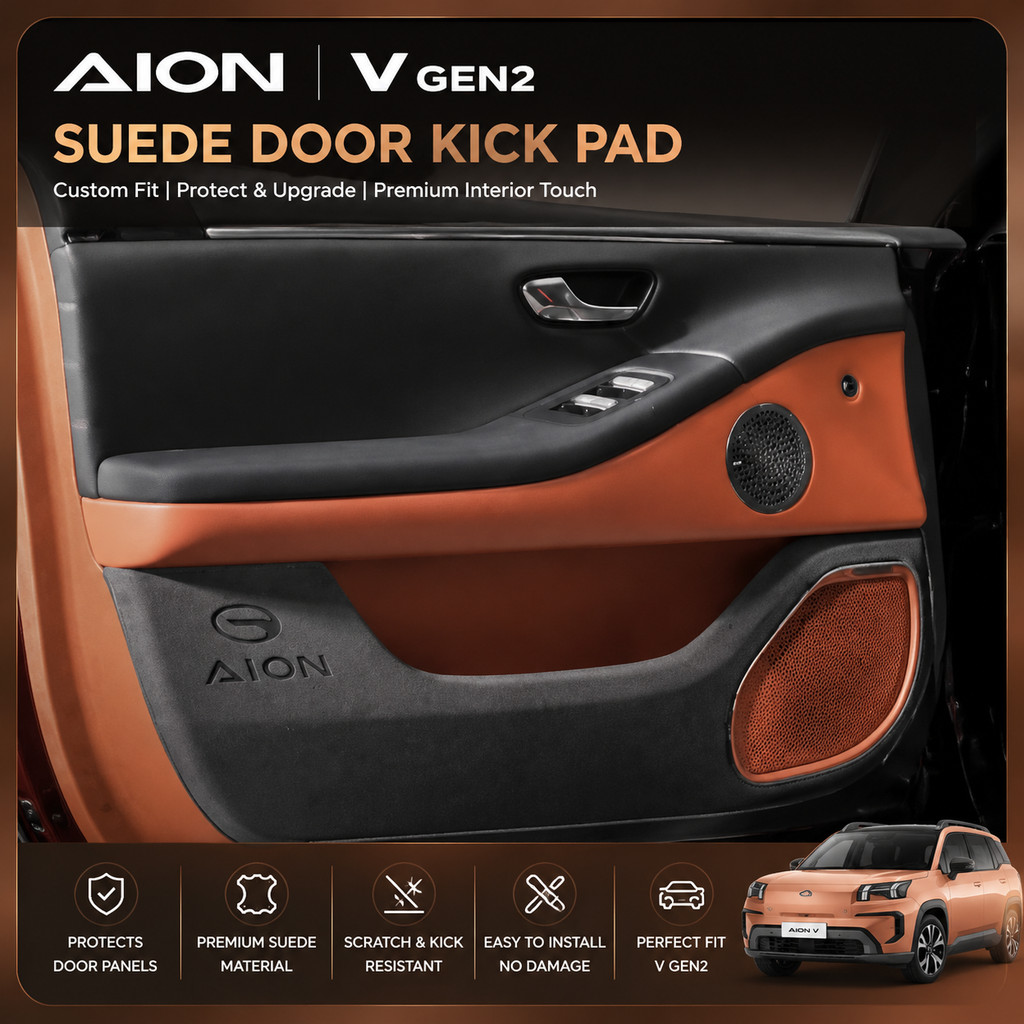 เหมาะสําหรับ AION V GEN2 Suede Door Kick Pad Body Kit aion v gen2 อะไหล่รถยนต์ V9Eth 0EOA