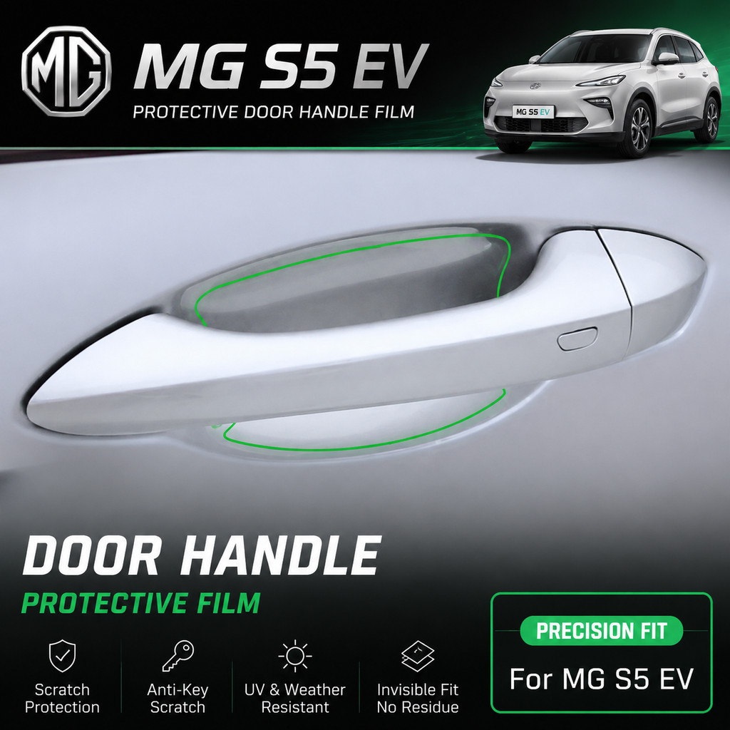 เหมาะสําหรับ MG S5 EV มือจับประตูฟิล์มป้องกัน Body Kit mg s5 ev อะไหล่รถยนต์ ES573 G45W