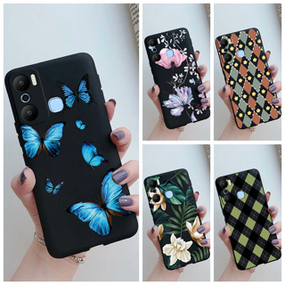 เคสซิลิโคน TPU นิ่ม ผิวด้าน พิมพ์ลายลูกอม สีดํา สําหรับ Infinix hot 20 play X6825