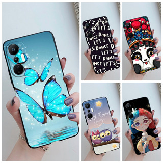 เคสซิลิโคนนิ่ม เนื้อแมตต์ ป้องกันกล้อง สําหรับ Infinix Hot 20S Infinix Hot 20S X6827