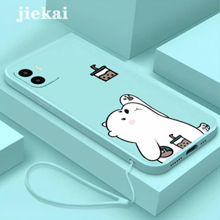 เคสโทรศัพท์มือถือ ซิลิโคน กันกระแทก ลายการ์ตูนหมีน่ารัก สําหรับ Redmi A1