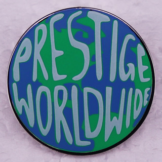 Prestige เข็มกลัดเคลือบ ลายภาพยนตร์ Worldwide เครื่องประดับตลก