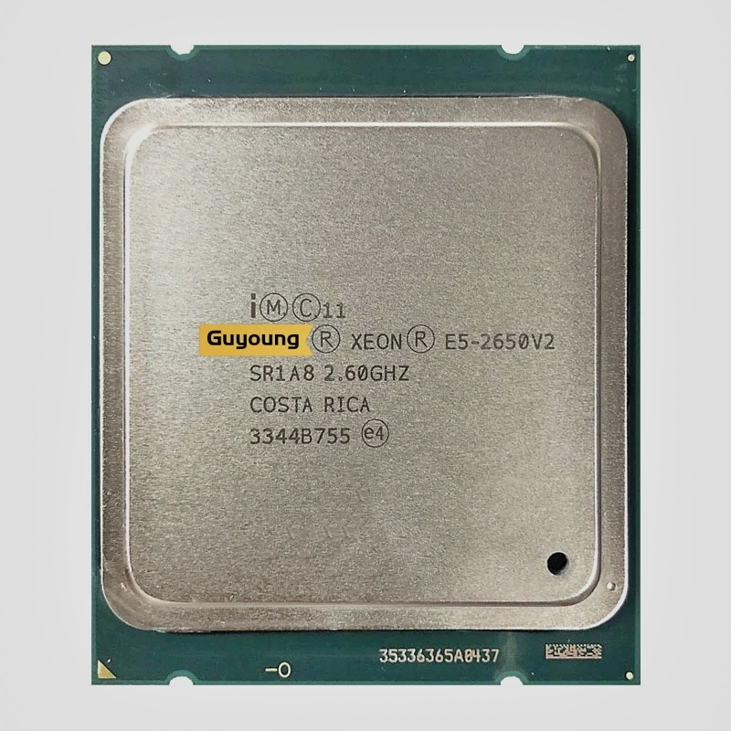 โปรเซสเซอร์ Xeon E5-2650 V2 E5 2650 V2 E5 2650V2 CPU ความถี่เทอร์โบ 2.6 3.4 LGA 2011 โปรเซสเซอร์เดสก