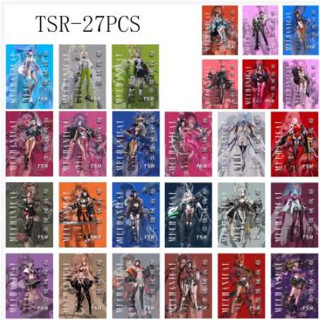 การ์ดอนิเมะ Goddess xingman TSR 27 ใบ