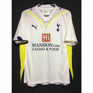 เสื้อยืด ลายทีมชาติฟุตบอล Gaopin 2009/2010 season Tottenham Hotspur ชุดเหย้า สีขาว