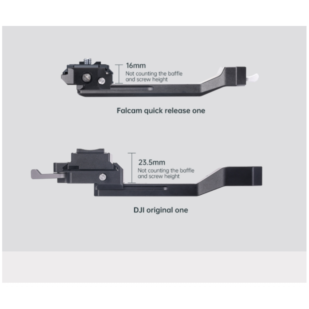 Falcam F38 ชุดระบบปลดเร็ว สําหรับ DJI RS3 Mini Gimbal Stabilizer 3343 3344 3345