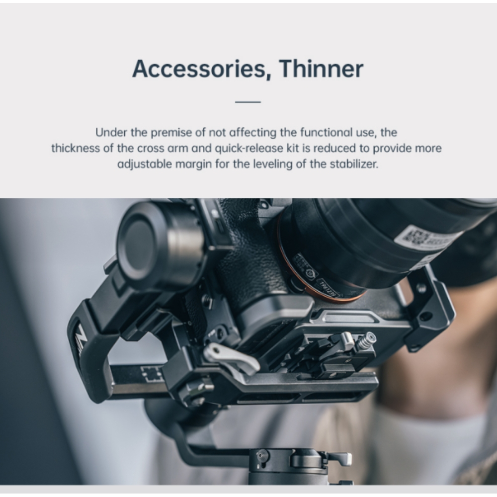 Falcam F38 ชุดระบบปลดเร็ว สําหรับ DJI RS3 Mini Gimbal Stabilizer 3343 3344 3345