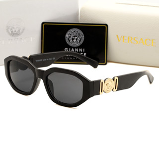 Versace 2023 แว่นตากันแดดแฟชั่น กัน UV สไตล์อิตาลี สําหรับผู้ชาย และผู้หญิง