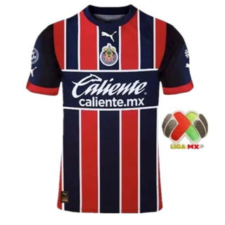 เสื้อกีฬาแขนสั้น ลายทีมชาติฟุตบอล Chivas Jersey 3rd 2022 23